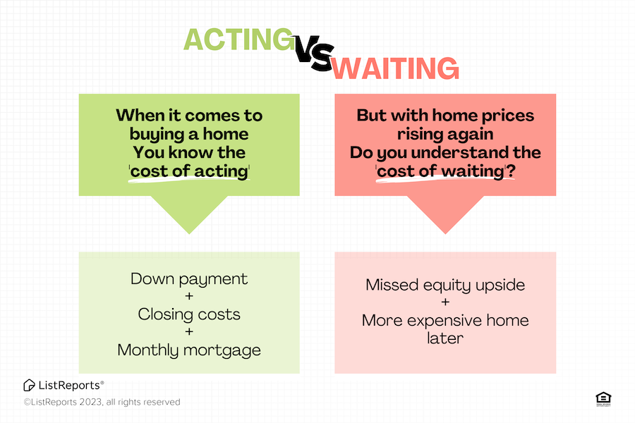 Acting vs. waiting